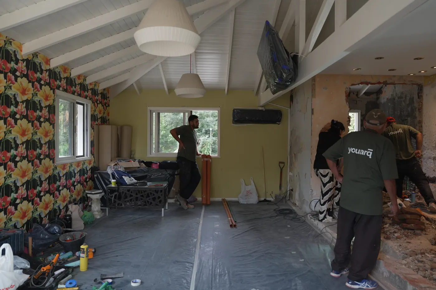 Instalaciones nuevas de punta a punta — obra de Moria Casán